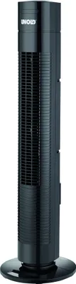 Produktbild von UNOLD 86955 Turmventilator Skyline, Standventilator Sehr Leise - Ventilator Oszillierend 75° Schwarz