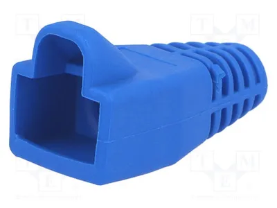 Obrázok produktu pre 3x krytka pre RJ45 konektory MHRJ45SRB-B, konektory RJ, 6 mm
