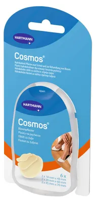 Productafbeelding van Cosmos blarenpleisters, mix van 3 verschillende maten, 6 pleisters