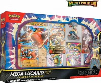 Obrázok produktu pre Pokémon TCG: Mega Lucario ex Figure Collection
