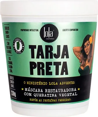 Immagine prodotto di Lola from Rio Tarja Preta Queratina Vegetal Liquida Mascara 250ml