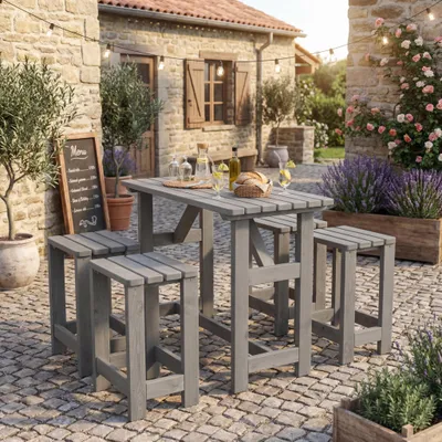 Produktbild von Gartenlounge Summer Kiefer grau
