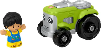 Produktbild von Fisher-Price Little People Tractor, 1 Jahr(e), Grün, Silber, Kunststoff