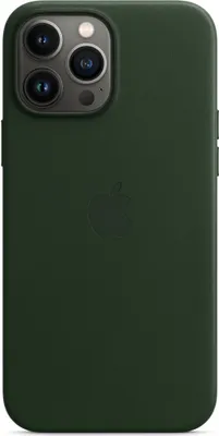 Obrázok produktu pre Kožený zadný kryt Apple MagSafe pre Apple iPhone 13 Pro - Sequoia Green