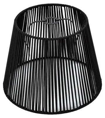 Zdjęcie produktu dla Abażur zewnętrzny z czarną liną IP54 40/28/30 - Jayla