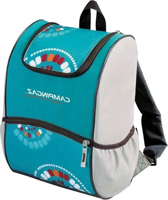 Produktbild von 9 Liter Camping-Kühltasche mit Isolationsfach - für Picknick, Camping und Wanderungen - bis zu 10 Stunden Kühlung