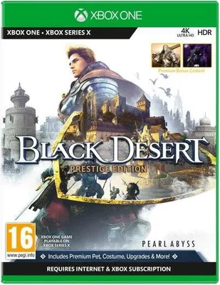 Produktbild von PLAION Black Desert Prestige Edition, Xbox One, Multiplayer-Modus