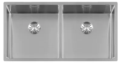 Togo Spülbecken 4040SP Edelstahl 865x440 mm Gesamtansicht