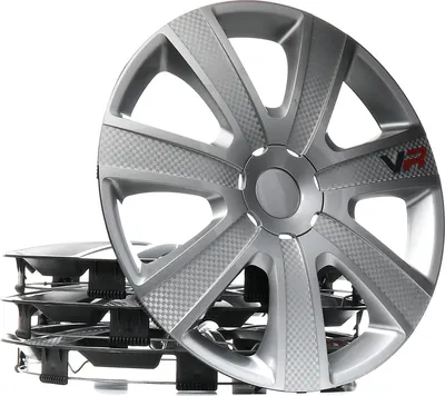 Produktbild von ARGO Radzierblenden VR 16 Zoll Silber 4er Satz für Stahlfelgen