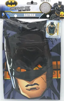 Produktbild von Batman Kostüm-Set für Kinder mit Shirt und Maske