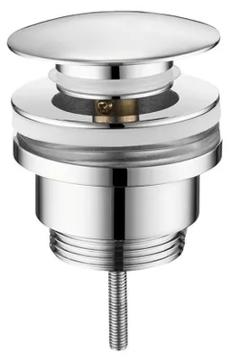Produktbild von Sapho Waschbecken-Ablaufgarnitur 5/4“, klick-klack, großer Stopfen, 10-55mm, Chrom