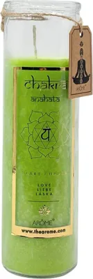 Immagine prodotto di ARÔME Candela Chakra, profumo di gelsomino, 320 g, Guarigione