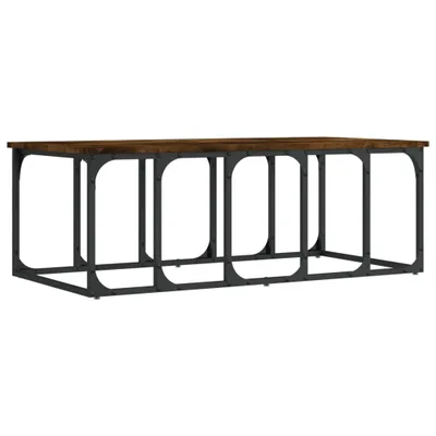 Produktbild von "SALE 2026"Couchtisch - Wohnzimmer Tisch modern - Räuchereiche 100x50x35,5 cm Holzwerkstoff - Kaffeetisch DE8978651