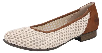 Produktbild von Rieker Ballerinas Damen 32313933333134 Beige 37 EU
