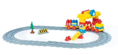 Image de Train pour enfants DOLU, 58 pièces DOLU 10875081