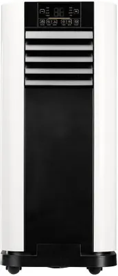 Produktbild von HOME DELUXE - Mobile Klimaanlage MOKLI XL - 9000 BTU/h (2.600 Watt) - Mobiles Klimagerät mit 5in1 System: kühlen, heizen, entfeuchten, lüften, Schlafmodus - inkl. Fensterabdichtung