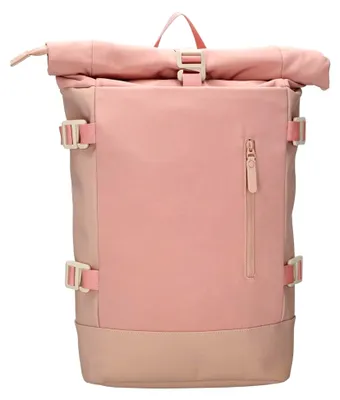 Produktbild von Herren - Damen Rucksack Kobe - Rucksack Handgepäck - Handgepäck Rucksack - Schulrucksack - Reiserucksack - Arbeitstasche - Wasserdicht - Rosa - 34.5x19.4 cm
