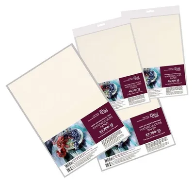 Immagine prodotto di Carta per acquerello ROSA Studio 200 g/m², 10 fogli - Titolo predefinito