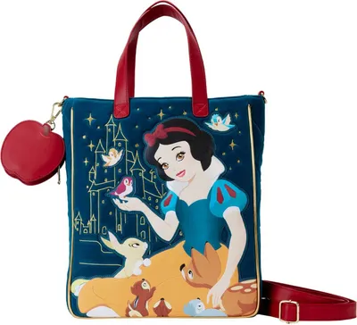 Zdjęcie produktu dla Plecak Loungefly z Mickey Mouse - Disney Snow White - Oficjalny Produkt