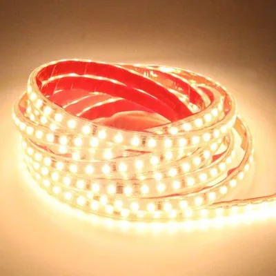 Obrázek produktu pro Teplé bílé LED pásky, 2 m, vodotěsné, s vypínačem pro vnitřní i venkovní použití