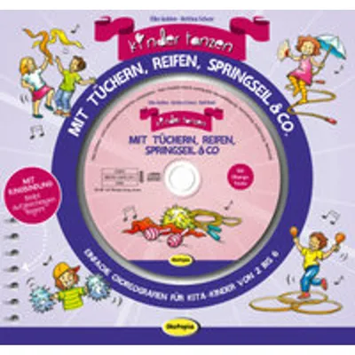 Image de Kinder tanzen mit Tüchern, Reifen, Springseil & Co.