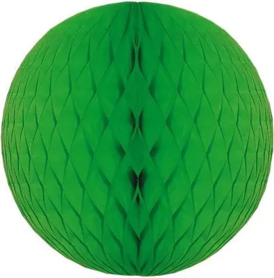 Produktbild von Wabenball grün 30cm, schwer entflammbar