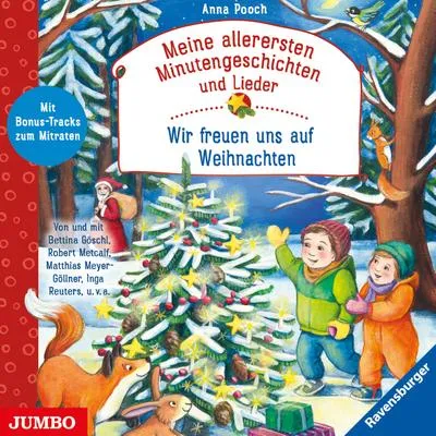 Produktbild von Meine allerersten Minutengeschichten und Lieder: Wir freuen uns auf Weihnachten