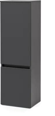 Zdjęcie produktu dla Midischrank >Kopenhagen< in Matt Grau - 40x130x35cm (BxHxT)