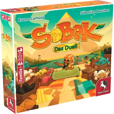 Produktbild von 51881G - Sobek  Das Duell, Brettspiel, für 2 Spieler, ab 10 Jahren (DE-Ausgabe)
