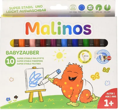 Produktbild von Malinos Babyzauber (ab 1 Jahr) 10 Malstiften