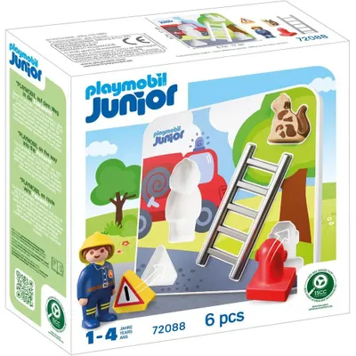 Produktbild von PLAYMOBIL JUNIOR: Feuerwehr-Puzzle