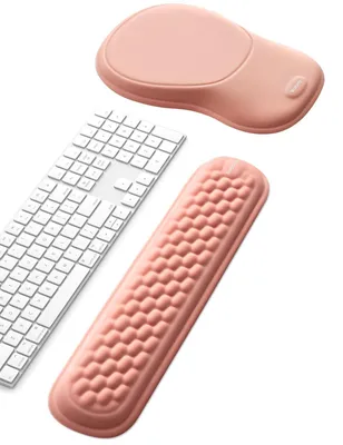 Produktbild von Ergonomisches Gel-Mauspad mit Handballenauflage - Memory-Schaum und rutschfest