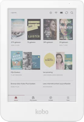 Produktbild von Kobo Clara Color E-Book-Lesegerät Touchscreen 16 GB Wi-Fi Weiß