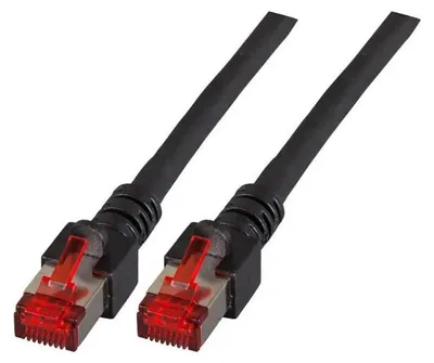 Obrázok produktu pre EFB Elektronik K5515.0,15, 0,15 m, Cat6, S/FTP (S-STP), RJ-45, RJ-45, Čierna