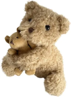 Image de L'ourson Eustache et son petit, peluche, Egmont Toys
