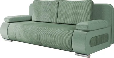 Produktbild von MIRJAN24 Schlafsofa Emma Cord, Sofa mit Bettkasten und Schlaffunktion, Polstersofa Couch vom Hersteller (Farbe: Kronos 47 + Poso 47)