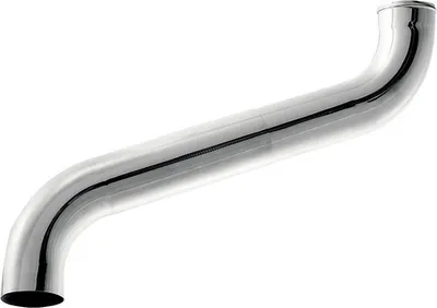 Produktbild von Zambelli Fallrohrbogen Titanzink Vario rund 72° Ø 80/500-700 mm