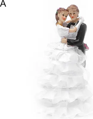 Produktbild von Hochzeitspaar Puppe romantische entzückende Harz feine Verarbeitung Unkrist-A