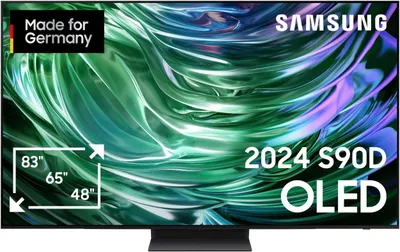 Produktbild von Samsung S90D 55" OLED 4K Tizen OS™ Smart TV (2024), 139,7 cm (55"), 3840 x 2160 Pixel, O