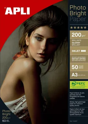 Fotopapier A3 200 g/m² glänzend, 50 Blatt