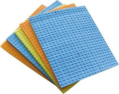 Obrázek produktu pro utěrka houbová 5 ks, 17,5 x 15,5 cm - mix variant či barev