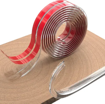 Obrázek produktu pro 10 mm x 5 m ochrana dětského stolu, průhledná, ochranná mince pro dětský stůl, ochrana úhlů a desek, netoxická, samolepicí páska bez zápachu pro bezpečnost dětského pokojíčku
