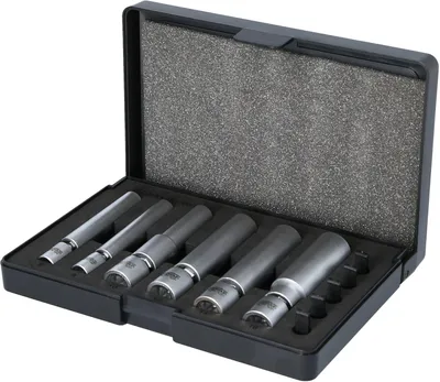 Produktbild von KS Tools Spezial-Glüh- und Zündkerzen-Stecknuss-Satz 11-teilig, 1/4 Zoll + 3/8 Zoll