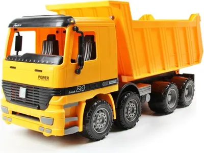 Produktbild von 9998-2 Modell Auto Spielzeug Big Dump Truck Kinderspielzeug (gelb)