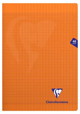 Produktbild von Clairefontaine 10x Heft A4 Mimesys 24 Blatt französische Lineatur Orange 383101C