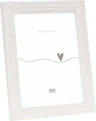 Produktbild von Holzfotorahmen Deknudt S68VF weiß 15x20 cm