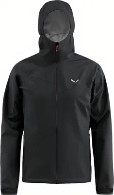 Produktbild von Salewa PUEZ 2.5L PTX Hardshelljacke Herren Wasserdicht, Farbe:Schwarz, Größe:48
