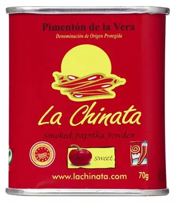 Obrázek produktu pro La Chinata La Vera, sladká uzená paprika v prášku DOP, 70g