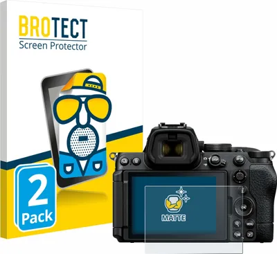 Produktbild von 2x BROTECT Schutzfolie für Nikon Z5 II Displayschutz Displayschutzfolie Folie Matt Entspiegelungsfolie