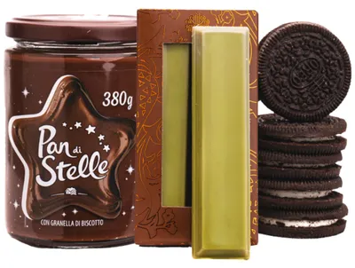 Produktbild von Riegel aus weißer Schokolade mit Matcha-Tee, Schokoladencreme mit Keksen und Kakao, 2 x 48 g – Schronisko Bukowina